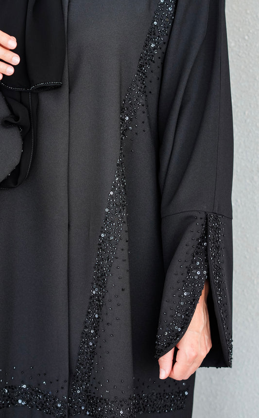 Elegant Black Abaya